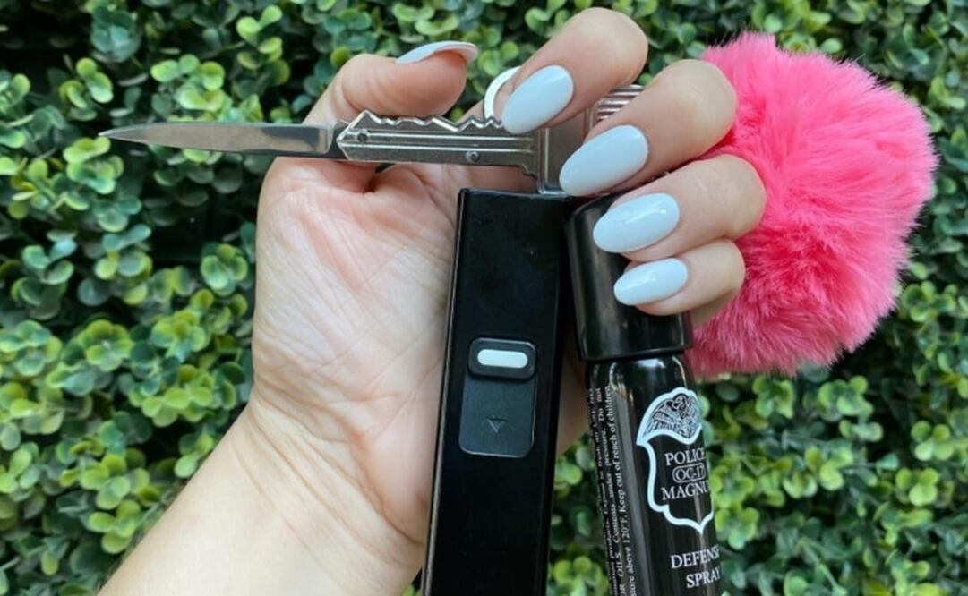 Kit de defensa personal.  Foto: @morritaseguras