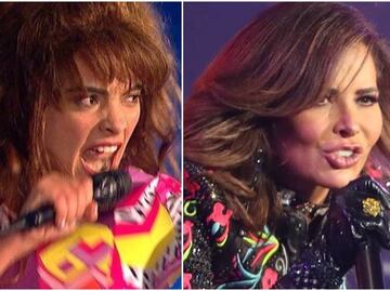 FOTOS: Así se ve Scarlet Gruber caracterizada como Gloria Trevi