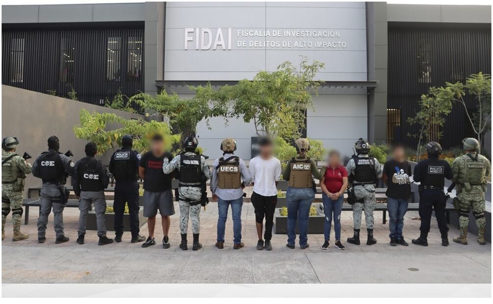 Detienen a grupo delictivo liderado por tesorera municipal en Morelos (12/11/2024). Foto: Especial