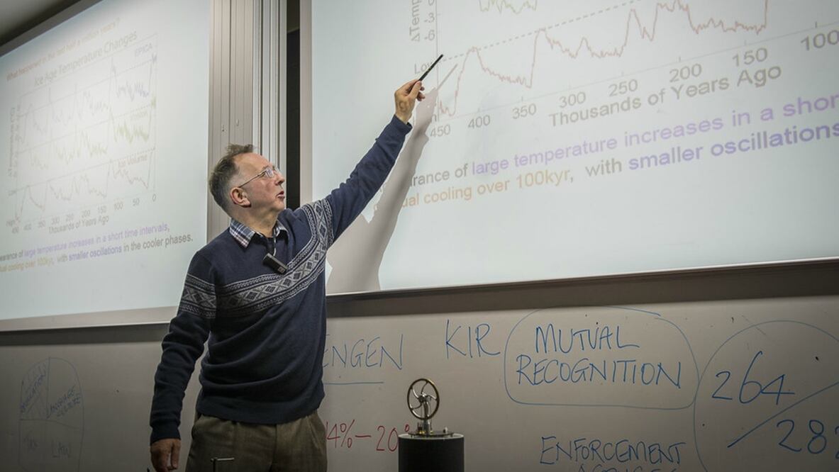 Christopher Budd OBE. Foto: Captura University of Bath