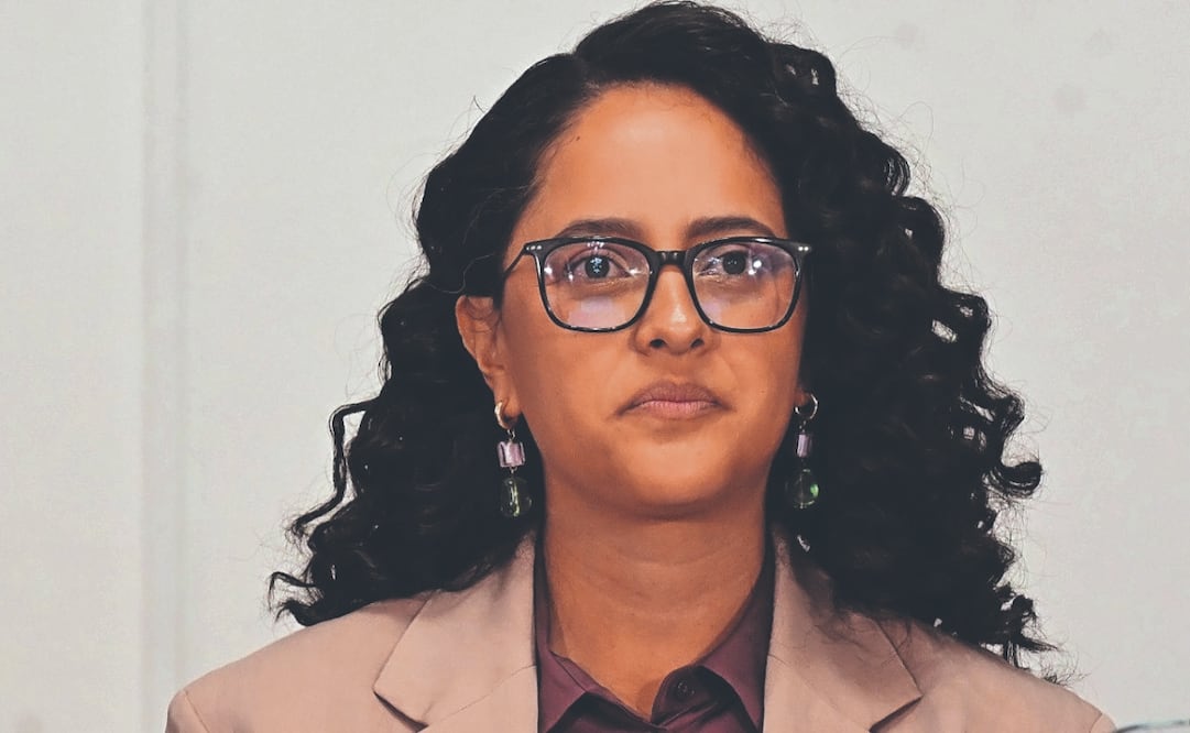 La alcaldesa Gabriela Osorio resaltó las acciones para combatir la tala ilegal en San Miguel Topilejo. Foto Especial