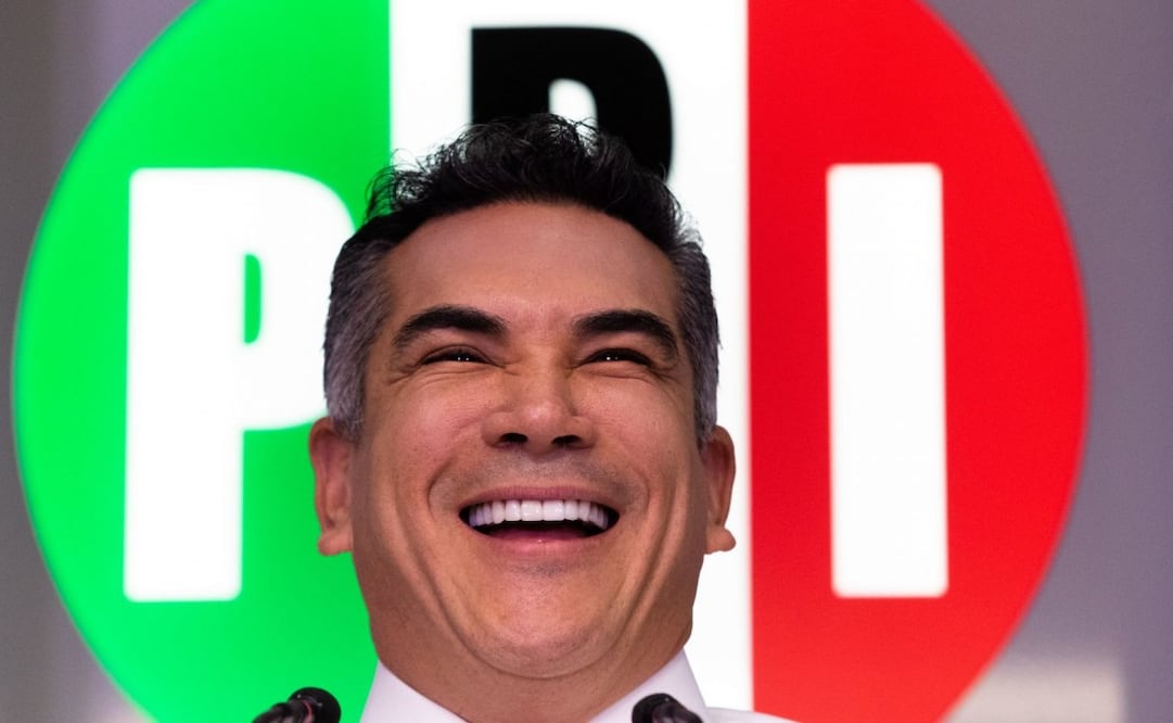 Alejandro Moreno Cárdenas, presidente del PRI, durante conferencia de prensa en la sede de su partido el pasado 28 de junio 2022. Foto: Moisés Pablo/ Cuartoscuro