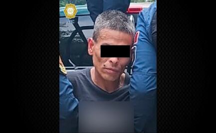 Detienen a hombre por asaltar a mujer en alcaldía Miguel Hidalgo; lo ligan a robos en casas habitación