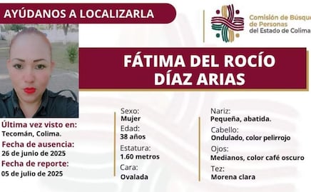 Desaparece Fátima del Rocío, policía de Tecomán, Colima; fue "levantada" por un grupo armado