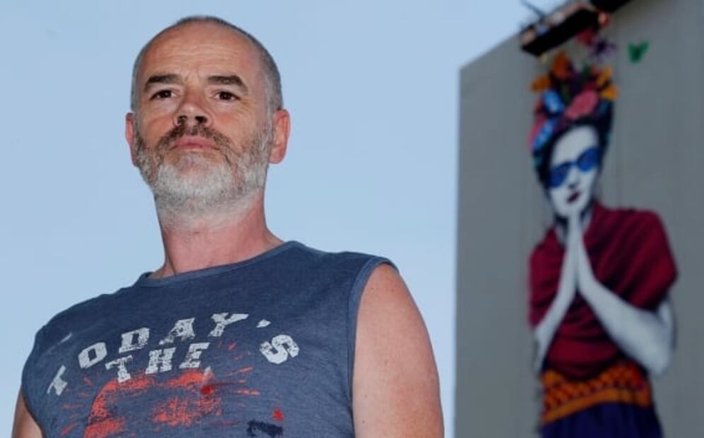 Frida Kahlo protagoniza mural de Fin DAC en Guadalajara