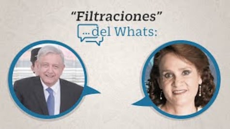 AMLO busca a Padierna para hablar sobre juez. "Filtraciones" del Whats