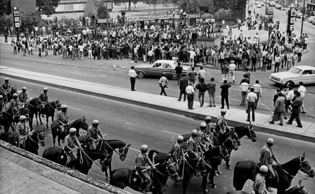 Así se vio el "Halconazo" de 1971 a través de la cámara de EL UNIVERSAL