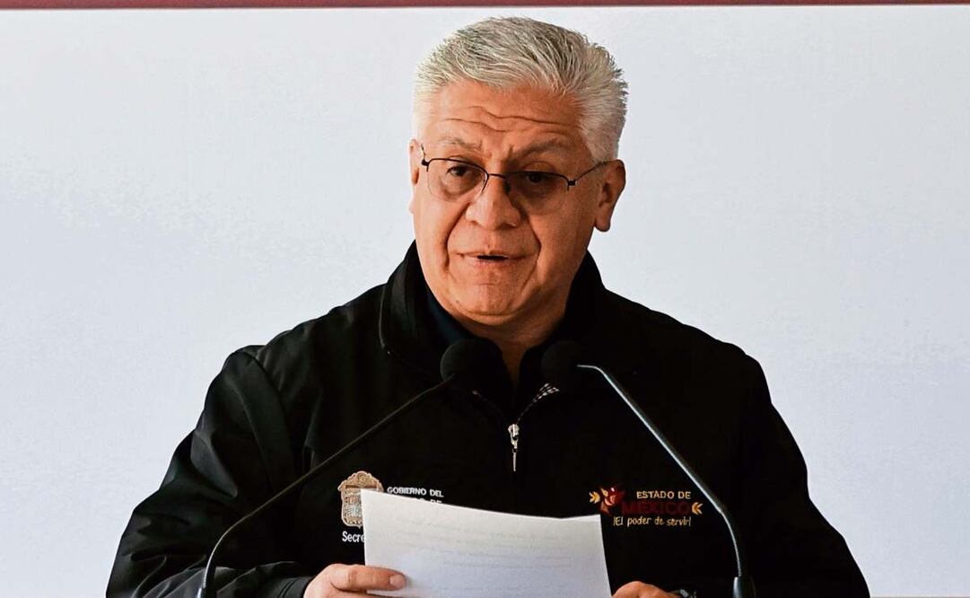 El secretario Cristóbal Castañeda enfatizó que se dará con los responsables de los asesinatos. (30/01/2025) Foto: Jorge Alvarado | El Universal