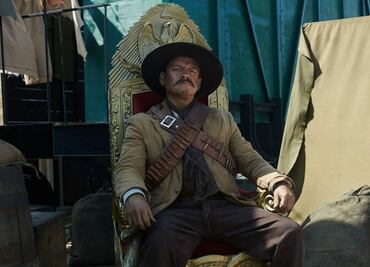 El espíritu de Pancho Villa estuvo presente en las grabaciones de su nueva serie