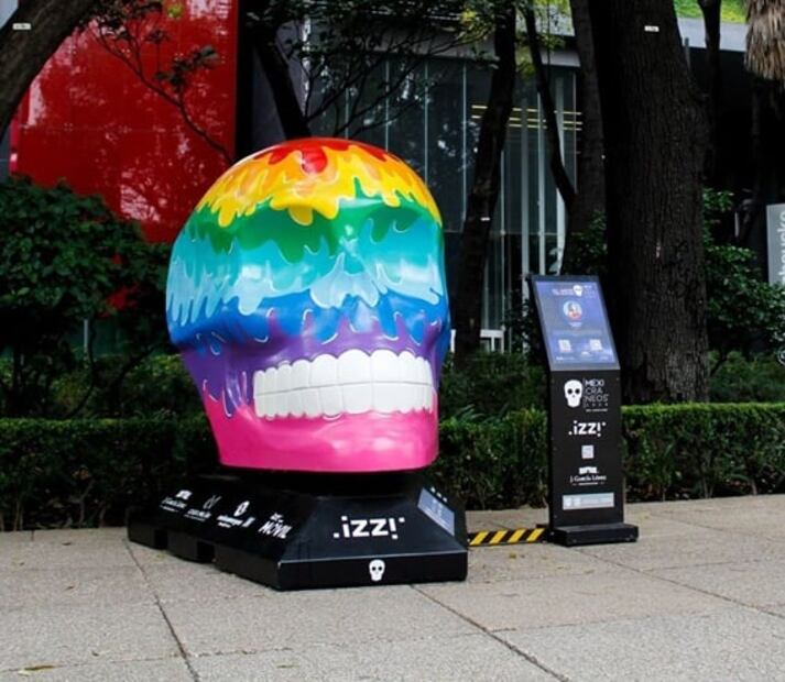 Ya puedes disfrutar de los Mexicráneos en Reforma