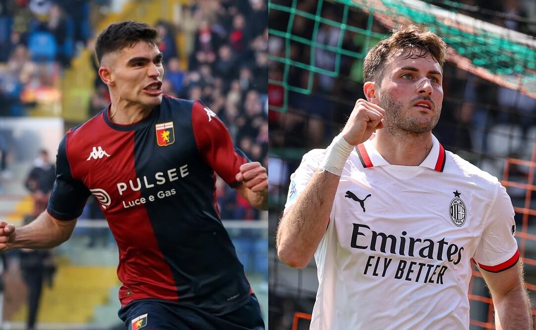 Johan Vásquez le lanza una advertencia a Santiago Giménez - Fotos: @acmilan y @johan_pipe en Instagram