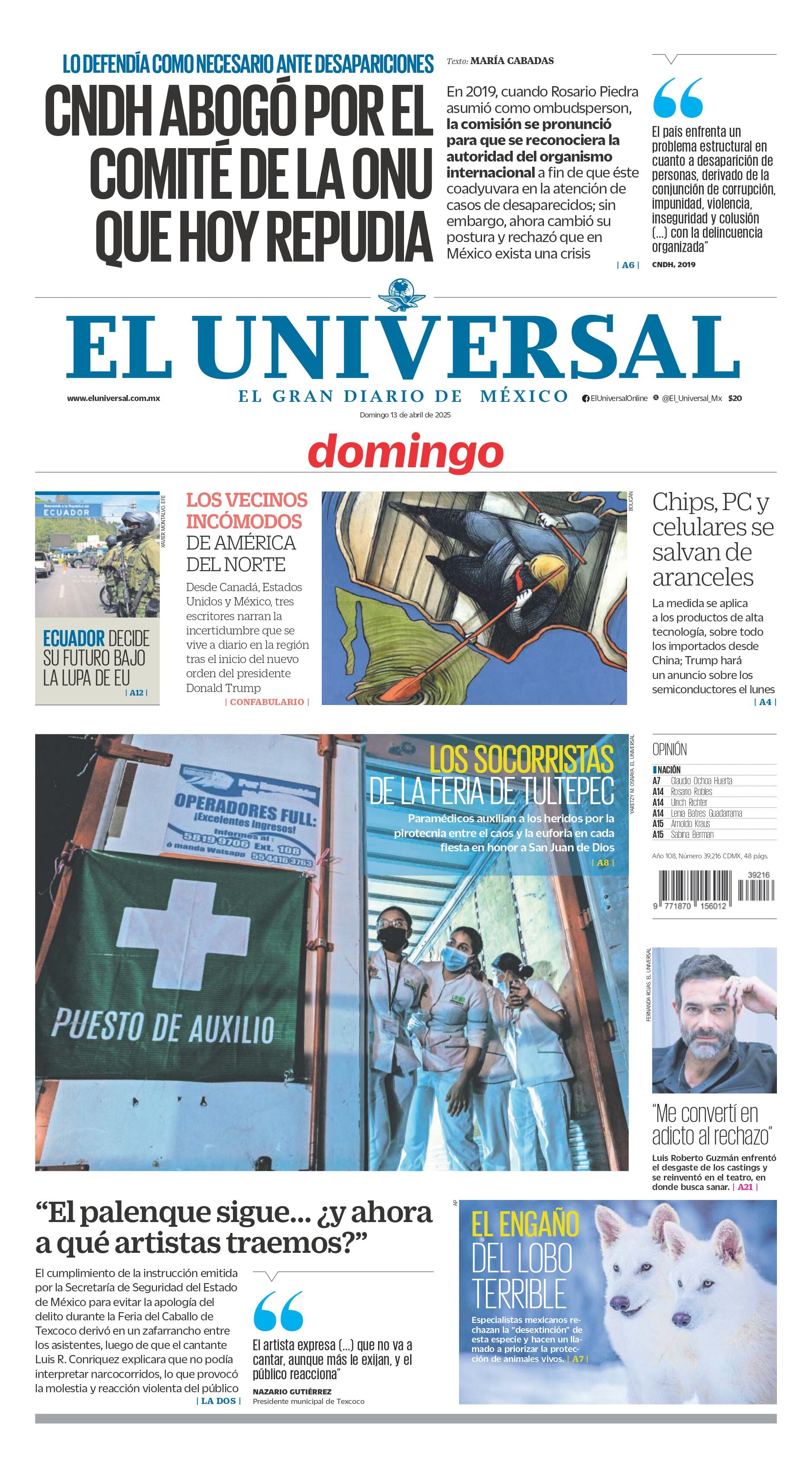 Portada impresa