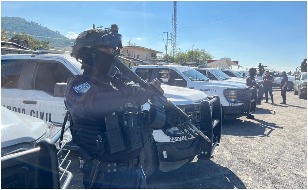La Fiscalía de Michoacán confirmo el hallazgo de 6 cuerpos en el municipio de Villa Madero (15/11/2024). Foto: Especial