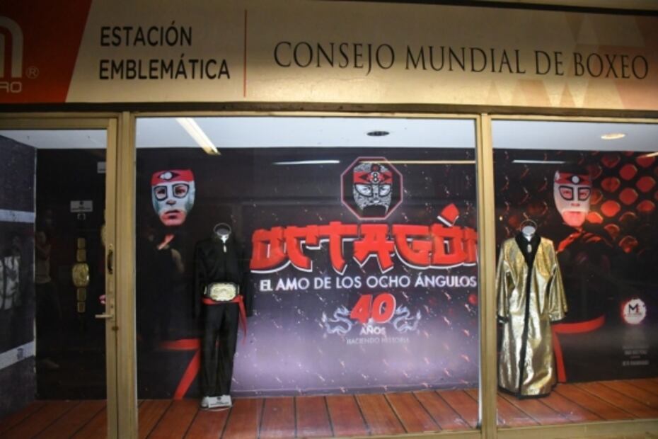 Inauguran exposición "40 años haciendo historia" en estación del Metro Garibaldi-Lagunilla 