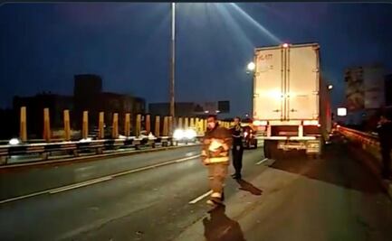 Se registra accidente vial en Circuito Interior