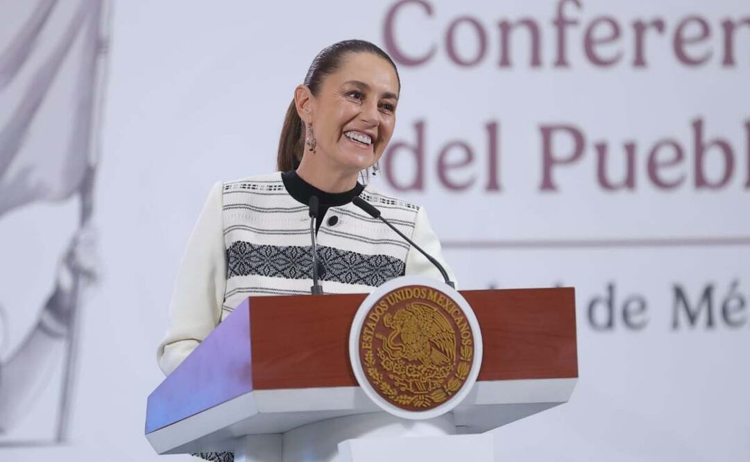La mañanera de la presidenta Claudia Sheinbaum el pasado 5 de septiembre del 2025. Foto: Gabriel Pano / EL UNIVERSAL