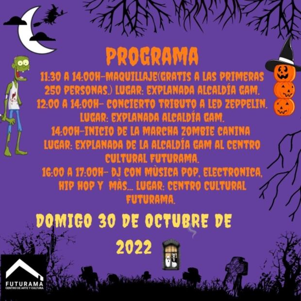 Lleva a tu lomito a la marcha zombie para perros