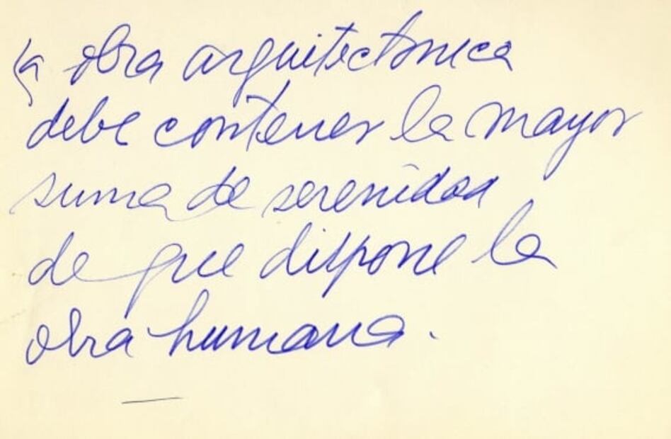 El discurso íntegro que Luis Barragán dio al ganar el Premio Pritzker, en 1980