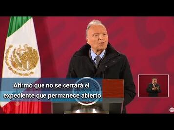 FGR reiniciará investigación sobre el caso Ayotzinapa: Gertz Manero