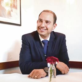 Calderón ya se había ido; no es noticia: Marko Cortés