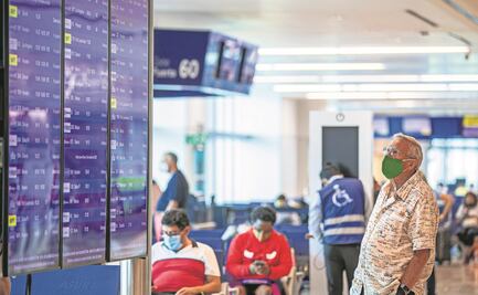 Ómicron retrasa la recuperación de aeropuertos