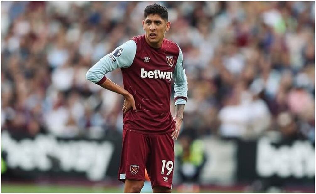 Edson Álvarez con West Ham Foto: @edsonnalvarez