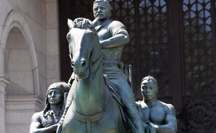 Retirarán estatua de Theodore Roosevelt que "glorifica" al racismo y colonialismo