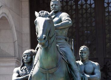 Retirarán estatua de Theodore Roosevelt que "glorifica" al racismo y colonialismo
