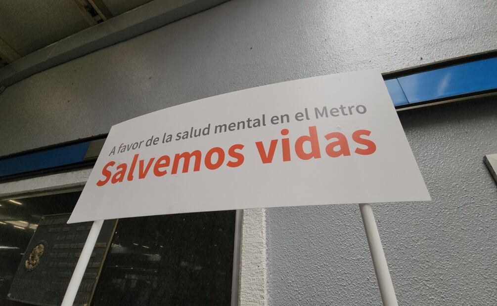 El programa institucional del Metro de la CDMX "Salvemos Vidas" arrancó su jornada de módulos itinerantes. Foto: Especial