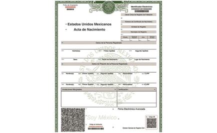 Así puedes tramitar copias certificadas digitales de actas de nacimiento, matrimonio y defunción en CDMX