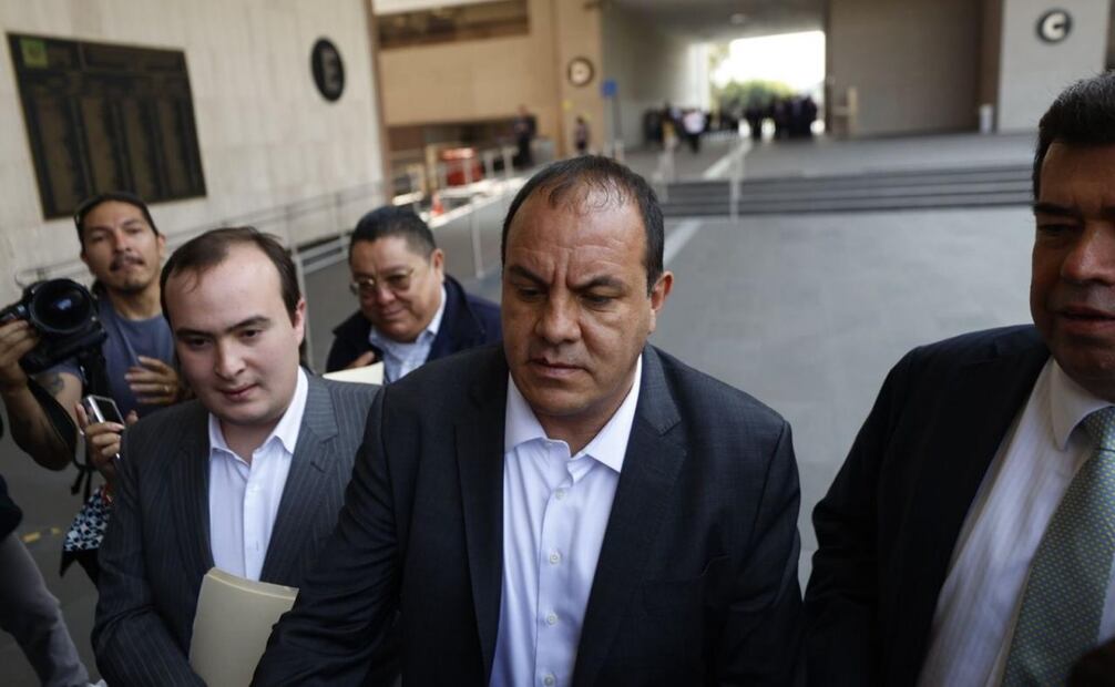 Cuauhtémoc Blanco en la Cámara de Diputados previo a votación de desafuero. Foto: Diego Simón / EL UNIVERSAL