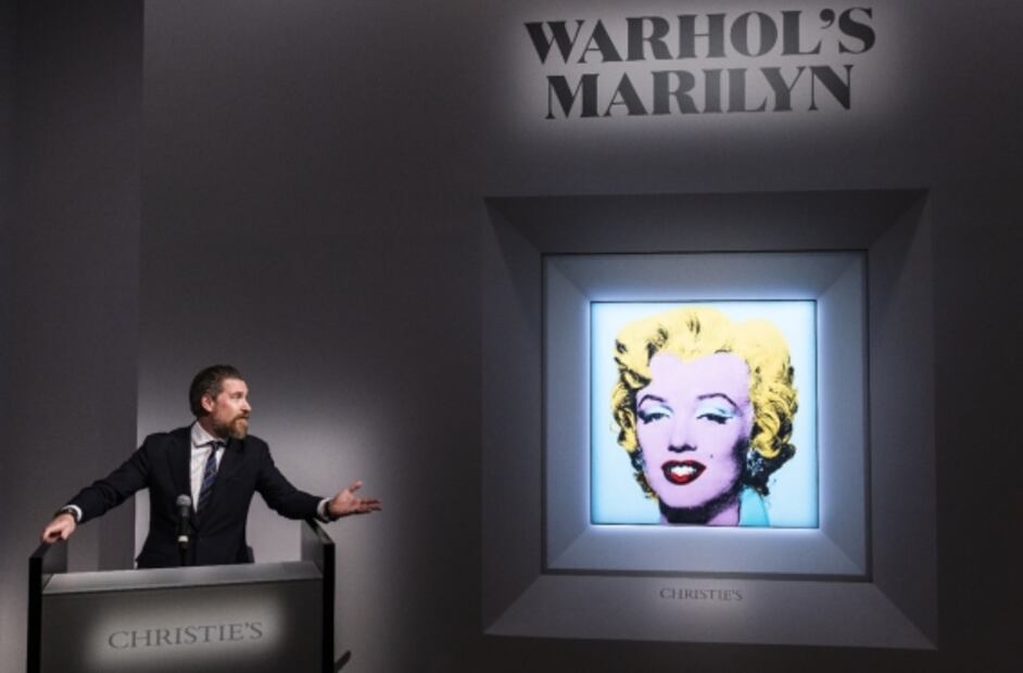 Christie's subastará obra de Warhol en la que retrató a Marilyn Monroe