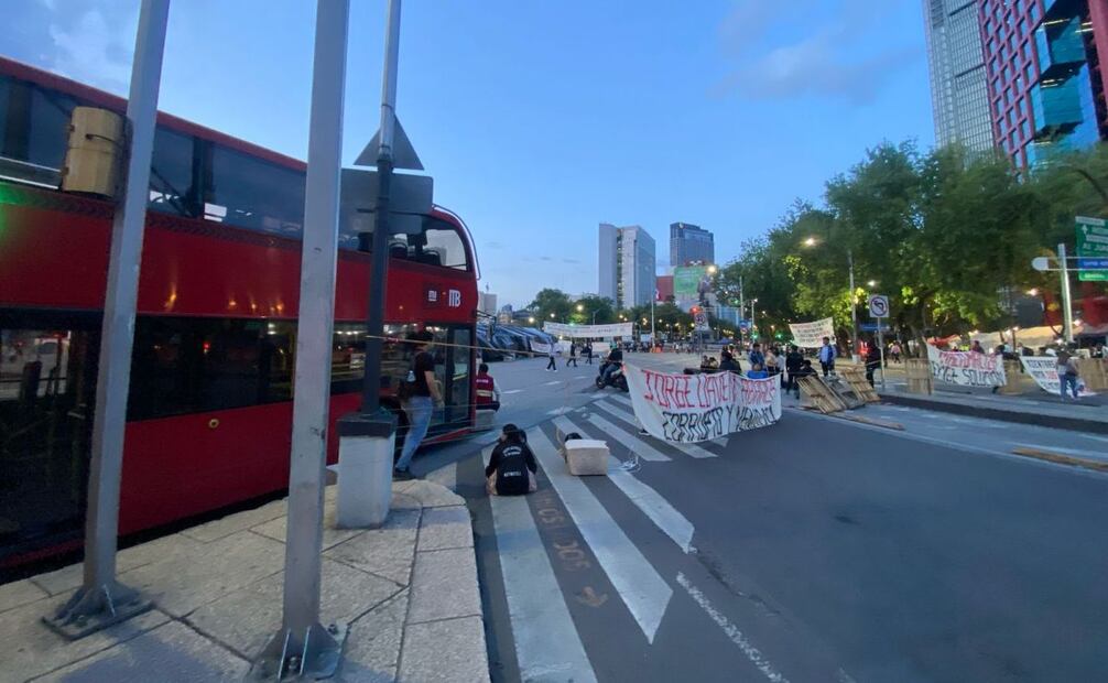 Retienen unidad de Metrobús (04/06/2025). Foto:  Juan Carlos Williams / EL UNIVERSAL