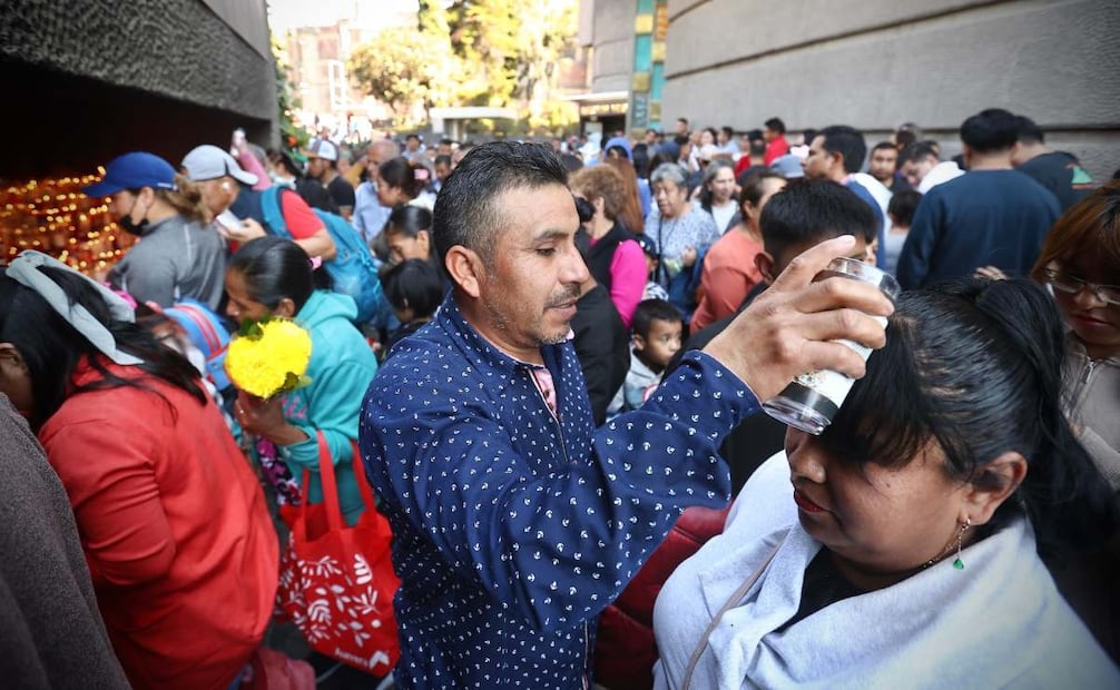 Basílica de Guadalupe a dos días de año nuevo, 29 de diciembre de 2024. Foto:Berenice Fregoso