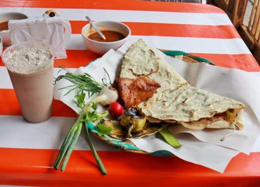 Las tortillas de maíz más grandes de México están en Oaxaca