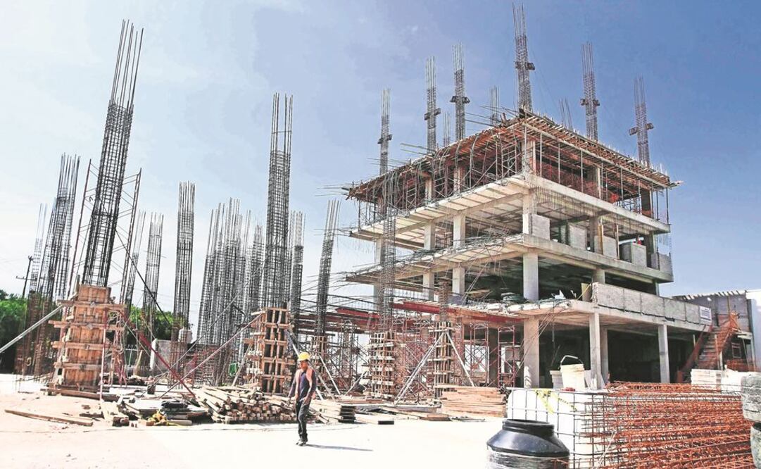 La inversión en construcción residencial y no residencial reportaron un aumento mensual similar de 2.6% (Foto: Archivo EL UNIVERSAL)