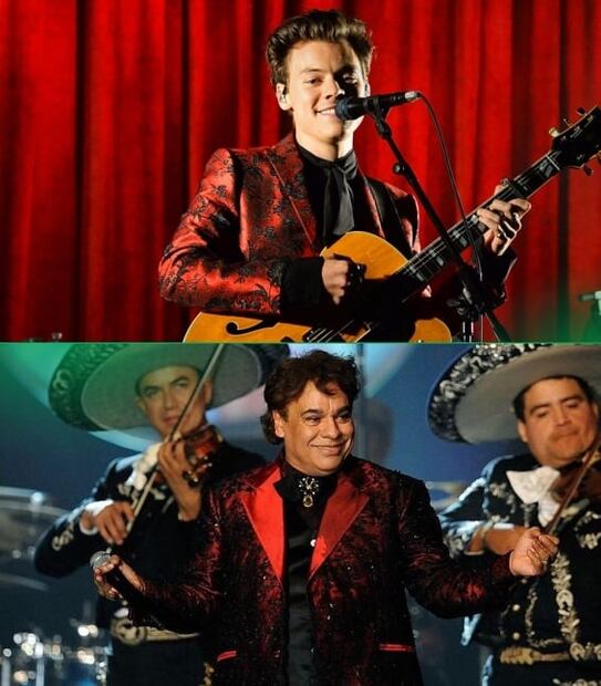 3 veces en las que Harry Styles imitó el estilo de Juan Gabriel