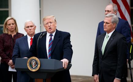 Ahora planeamos un muro de acero en lugar de concreto: Trump