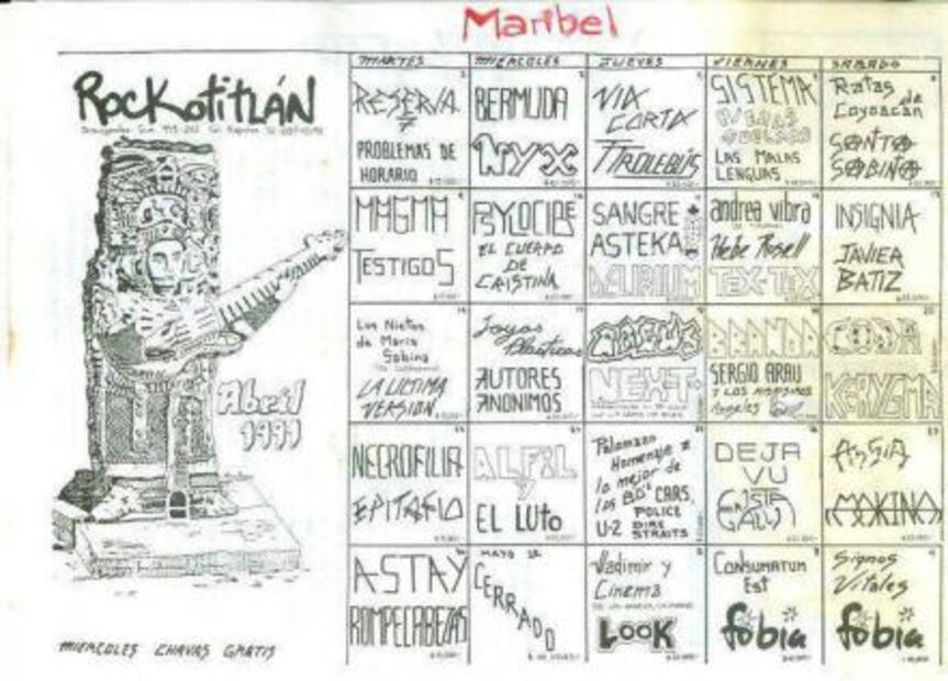 El muralista rockero de Rockotitlán