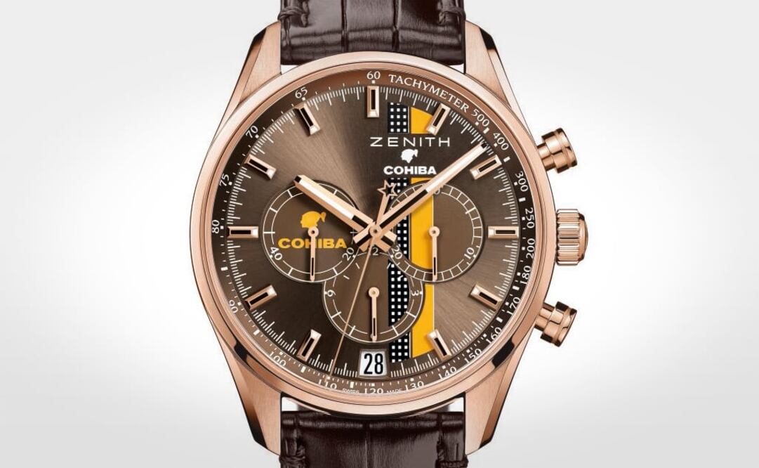 Zenith une dos tradiciones con El Primero Legend of Cohiba 