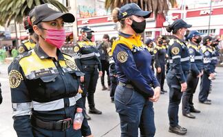 Marcha 8M en CDMX será acompañada por 400 mujeres policías; SSC promete no censurar la protesta