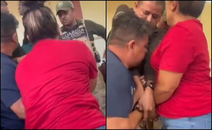 En plena misa, policías intentan detener a un hombre en San Luis Potosí; sacerdote les pide retirarse 