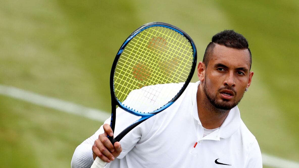 Nick Kyrgios ya piensa en Wimbledon / Foto: Especiales