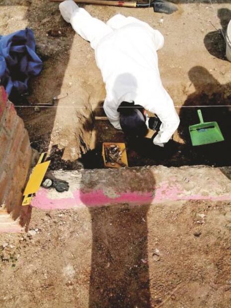 Encuentran más huesos y dientes en predio de Tijuana