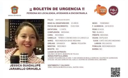 Jessica salió de casa para ver a su novio y la hallaron muerta en domicilio de Toluca