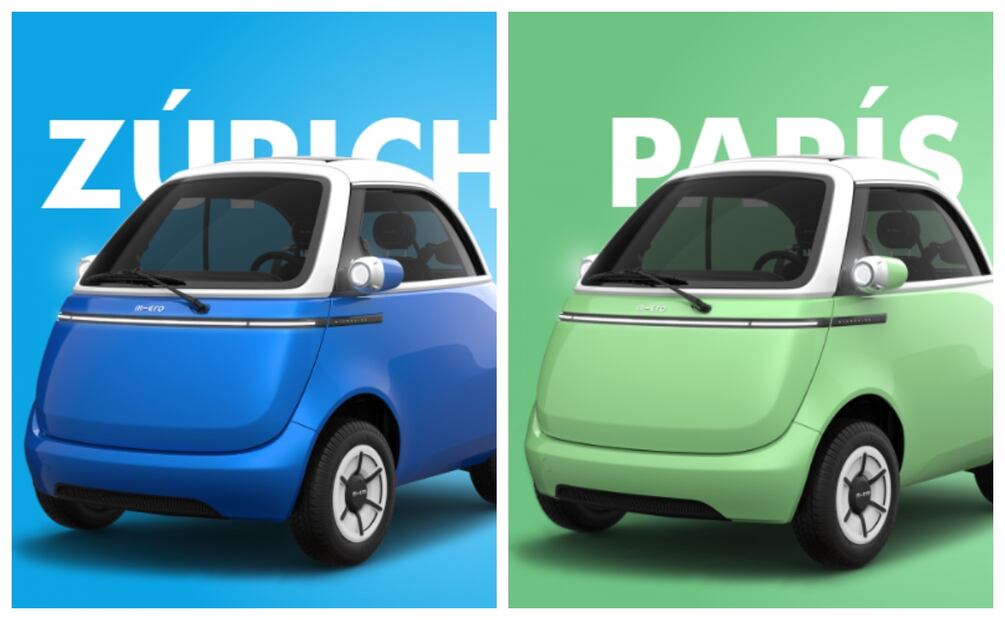 Conoce los precios de microlino, el auto de una sola puerta. Imagen: Microlino.