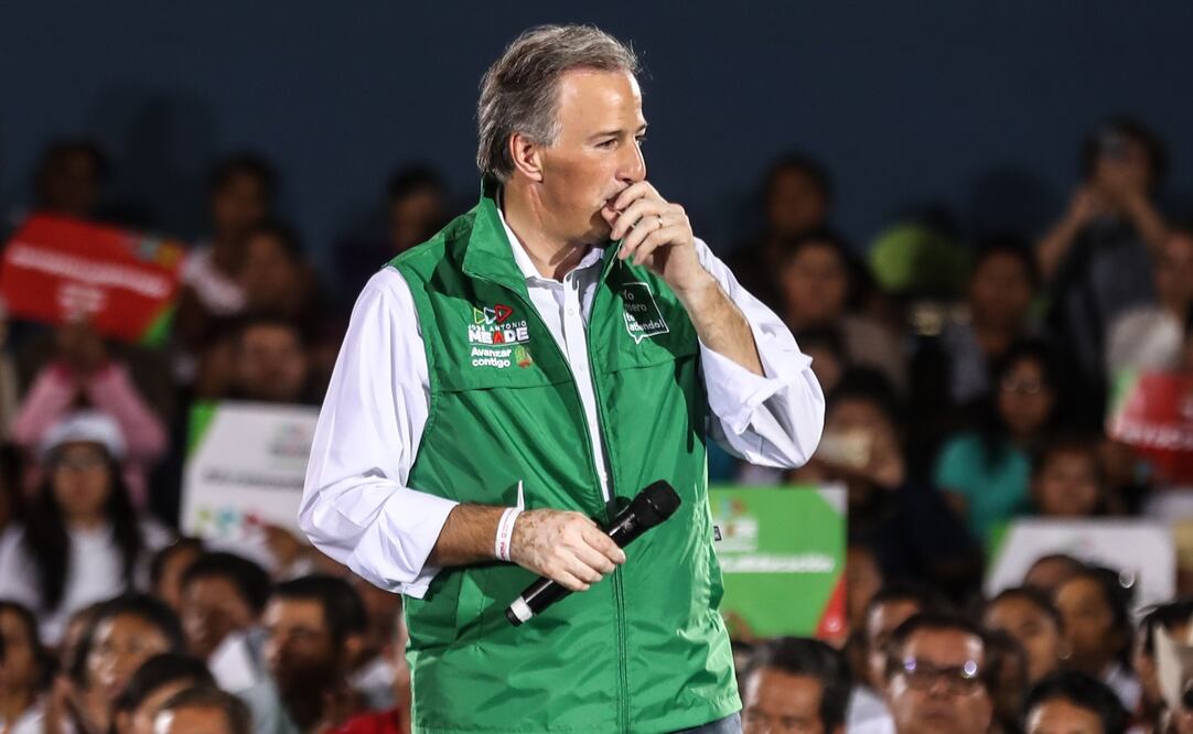 José Antonio Meade, candidato a la presidencia de la República por la coalición “Todos por México”, durante evento de campaña en Irapuato. (FOTO: Germán Espinosa. EL UNIVERSAL)