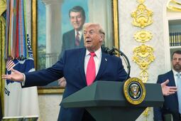 Trump presume que Irán hace todo lo que él pide: "Se están portando muy bien"