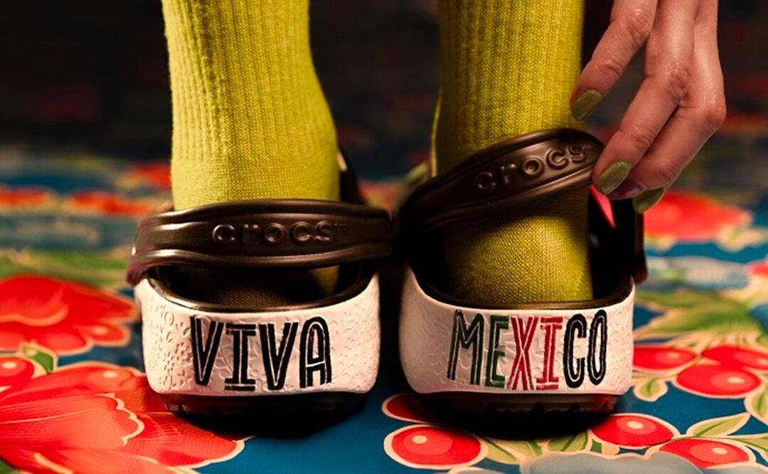 Crocs rinde homenaje a México con una edición especial. Foto: Cortesía