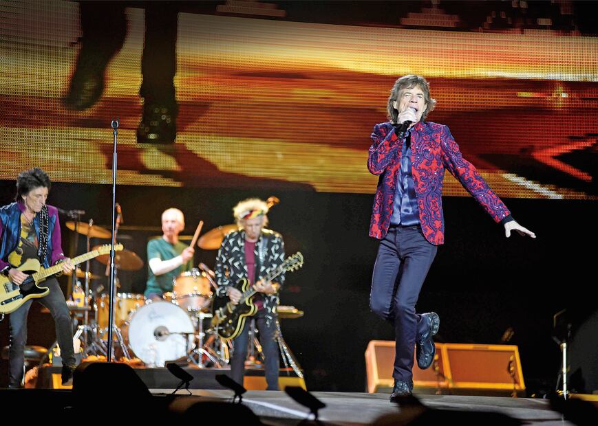 Ron Wood, Charlie Watts, Keith Richards y Mick Jagger. Foto: Archivo EL UNIVERSAL